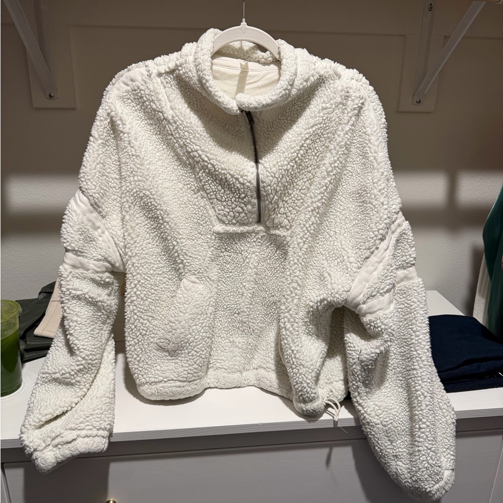 FP Movement White Fleece Jacket